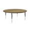Correll Round Adjustable Height Activity Kids School Table, High Pressure Laminate, Fusion Maple A60-RND-16 - alternate 8