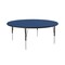 Correll Round Adjustable Height Activity Kids School Table, High Pressure Laminate, Blue A60-RND-37 - alternate 7