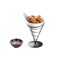 Tablecraft Vertigo Appetizer Cone, Blk, 5"X7" AC57 - alternate 3