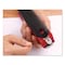 Paperpro InPower One-Finger 3-in-1 Desktop Stapler, Antimicrobial Protection, 28-Sheet Capacity, Red/Silver ACI1117 - alternate 2
