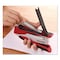 Paperpro InPower One-Finger 3-in-1 Desktop Stapler, Antimicrobial Protection, 28-Sheet Capacity, Red/Silver ACI1117 - alternate 3