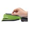 Paperpro InPower One-Finger 3-in-1 Desktop Stapler, Antimicrobial Protection, 20-Sheet Capacity, Green/Black ACI1123 - alternate 3