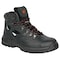 Hoss Boot Co Men's Work Boot, 9 D, Steel Toe, Black, 60122 60122 - alternate 1