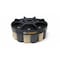 Nampower Brush NAMPOWER ADT1503880 Abrasive Disc Brush, Turbine Style, 150mm Diameter, 38mm Trim, 80 Grit ADT1503880 - alternate 1