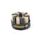 Nampower Brush NAMPOWER ADT601880 Abrasive Disc Brush, Turbine Style, 60mm Diameter, 18mm Trim, 80 Grit ADT601880 - alternate 4
