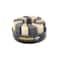 Nampower Brush NAMPOWER ADT801880 Abrasive Disc Brush, Turbine Style, 80mm Diameter, 18mm Trim, 80 Grit ADT801880 - alternate 3