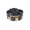 Nampower Brush NAMPOWER ADT801880 Abrasive Disc Brush, Turbine Style, 80mm Diameter, 18mm Trim, 80 Grit ADT801880 - alternate 1