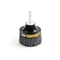 Nampower Brush BRM AHX2120 Hex-Drive NAMPOWER, 2" Dia, 1/4 Shank, 1" Trim With .028/120 Grit Silicon Carbide AHX2120 - alternate 1