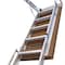 Louisville Attic Ladder, Aluminum, 375 lb Load Capacity AL2240LG-R5 - alternate 8