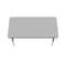 Correll Rectangle Adjustable Height Activity Kids School Table, Melamine Laminate, Gray Granite AM2460-REC-15 - alternate 8