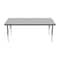 Correll Rectangle Adjustable Height Activity Kids School Table, Melamine Laminate, Gray Granite AM3072-REC-15 - alternate 3