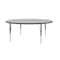 Correll Round Adjustable Height Activity Kids School Table, Melamine Laminate, Gray Granite AM60-RND-15 - alternate 9