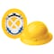 Deltaplus Hard Hat, Americana 360(R), Polyethylene, 4 Point Ratchet, Type 2, Class E, Yellow WEL20005YE - alternate 2