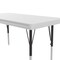 Correll Rectangle Adjustable Height Activity Kids School Plastic Blow Molded Table, Blow Molded Plastic AR2448-REC-23 - alternate 5