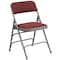 Flash Furniture Burgundy Fabric Metal Chair AW-MC309AF-BG-GG - alternate 6