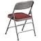 Flash Furniture Burgundy Fabric Metal Chair AW-MC309AF-BG-GG - alternate 3