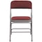 Flash Furniture Burgundy Fabric Metal Chair AW-MC309AF-BG-GG - alternate 9