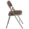 Flash Furniture Brown Fabric Metal Chair AW-MC309AF-BRN-GG - alternate 3