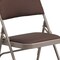 Flash Furniture Brown Fabric Metal Chair AW-MC309AF-BRN-GG - alternate 6
