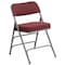 Flash Furniture Burgundy Fabric Folding Chair AW-MC320AF-BG-GG - alternate 5