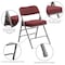 Flash Furniture Burgundy Fabric Folding Chair AW-MC320AF-BG-GG - alternate 2