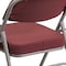 Flash Furniture Burgundy Fabric Folding Chair AW-MC320AF-BG-GG - alternate 8
