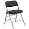 Flash Furniture Black Fabric Folding Chair AW-MC320AF-BK-GG - alternate 2