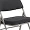 Flash Furniture Black Fabric Folding Chair AW-MC320AF-BK-GG - alternate 7