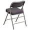 Flash Furniture Gray Fabric Folding Chair AW-MC320AF-GRY-GG - alternate 5