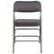 Flash Furniture Gray Fabric Folding Chair AW-MC320AF-GRY-GG - alternate 10