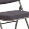 Flash Furniture Gray Fabric Folding Chair AW-MC320AF-GRY-GG - alternate 2