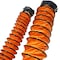 Rubber-Cal "Air Ventilator Orange" Ventilation Duct Hose - 8"ID x 25' Length Hose (Fully Stretched) 01-W192 - alternate 5