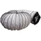 Rubber-Cal Air Ventilator White - Ventilation Duct Hose - 14" ID x 25ft Length Hose (Fully Stretched) 01-W183 - alternate 6