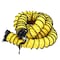 Rubber-Cal Air Ventilator Yellow - Ventilation Duct Hose - 8" ID x 25ft Length Hose (Fully Stretched) 01-W184 - alternate 1
