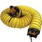 Rubber-Cal Air Ventilator Yellow - Ventilation Duct Hose - 8" ID x 25ft Length Hose (Fully Stretched) 01-W184 - alternate 4