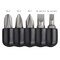 Vessel Insert Bit 1/4" Hex, 5Pc. Set, PK5 B33PHSLSET - alternate 2