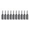 Vessel Insert Bit 1/4" Hex, T8x25.4H, PK10 B33T8254H - alternate 1