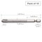Vessel Power Bit 1/4" Hex B, +3x75E, PK10 B35P375E - alternate 2