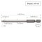 Vessel Power Bit 1/4" Hex B, T20x75H, PK10 B35T2075H - alternate 2