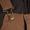 Berne Bib, Overall, Insulated, 2XL Short, Bark, Size 2XL B377 - alternate 4