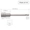 Vessel Power Bit 1/4" Hex B, A/F10x100 Pr, PK10 B45AF10100 - alternate 3