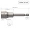 Vessel Power Bit 1/4" Hex B, A/F13x75 Pre, PK10 B45AF1375 - alternate 2