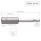 Vessel Power Bit 1/4" Hex B, A/F8x75 Pres, PK10 B45AF875 - alternate 3