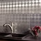 Fasade Fasade 18in x 24in Miniquattro Brushed Aluminum Backsplash Panel 5pk PB5308 - alternate 2
