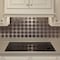 Fasade Fasade 18in x 24in Miniquattro Brushed Nickel Backsplash Panel 5pk PB5329 - alternate 1