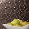 Fasade Fasade 18in x 24in Rings Smoked Pewter Backsplash Panel 5pk PB6127 - alternate 2