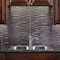 Fasade Fasade 18in x 24in Waves Brushed Nickel Backsplash Panel 5pk PB6529 - alternate 2