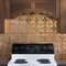 Fasade Fasade 18in x 24in Fleur-de-lis Polished Copper Backsplash Panel 5pk PB6625 - alternate 1
