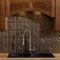 Fasade Fasade 18in x 24in Fleur-de-lis Argent Bronze Backsplash Panel 5pk PB6628 - alternate 1