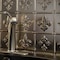 Fasade Fasade 18in x 24in Fleur-de-lis Brushed Nickel Backsplash Panel 5pk PB6629 - alternate 2